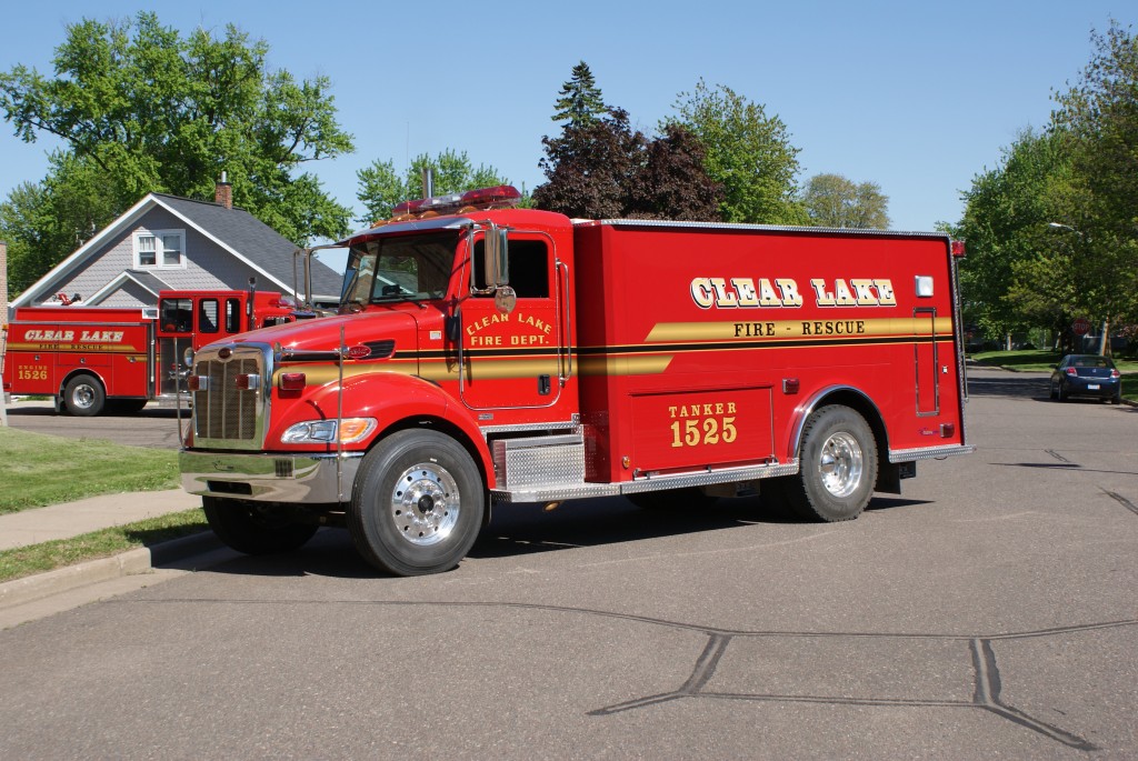 Clear Lake Fire trucks : Clear Lake Wisconsin Fire Department